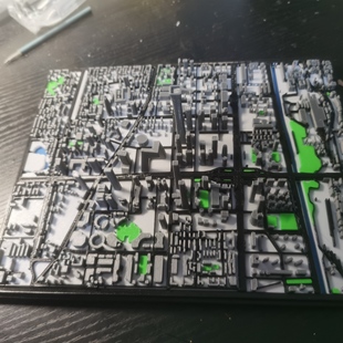 北京CBD微缩城市模型3d打印摆件装饰礼品礼物客厅办公桌面创意