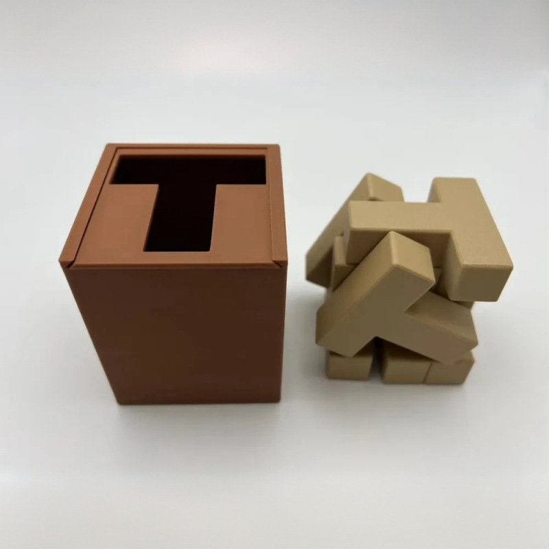 6T挑战盒益智烧脑解谜玩具3d打印创意设计节父亲节