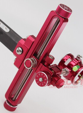 迪酷特SIUS-RE/CP反曲复合瞄准器滴答定位碳杆竞技瞄架射箭器材