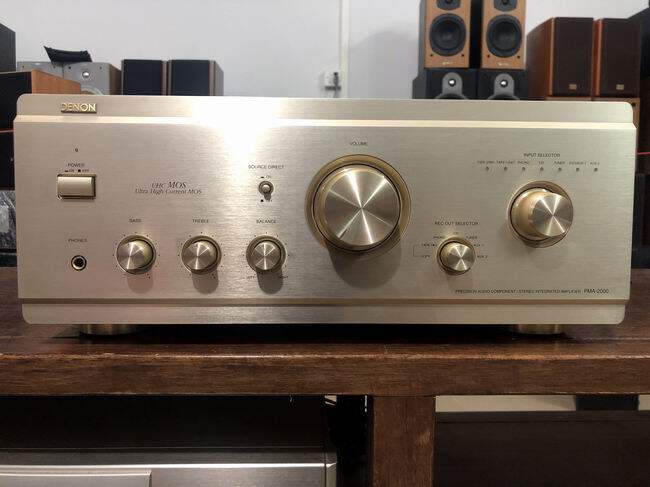 二手原装 日本DENON/天龙 PMA-2000 旗舰HIFI发烧级纯功放机