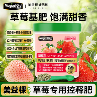 美益棵草莓专用肥料正品缓释肥家用果蔬盆栽植物有机氮磷钾复合肥