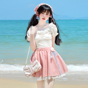 Lolita裙学院风【圆舞曲】JK成人礼生日公主洛丽塔春夏 jsk连衣裙