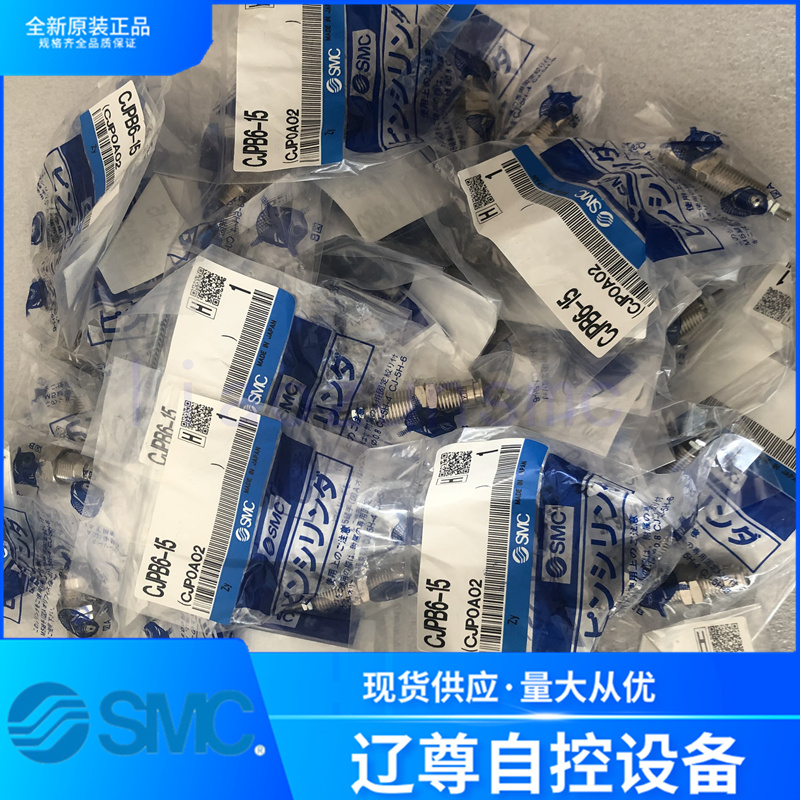 SMC气缸单作用弹簧压回CJPB6-15