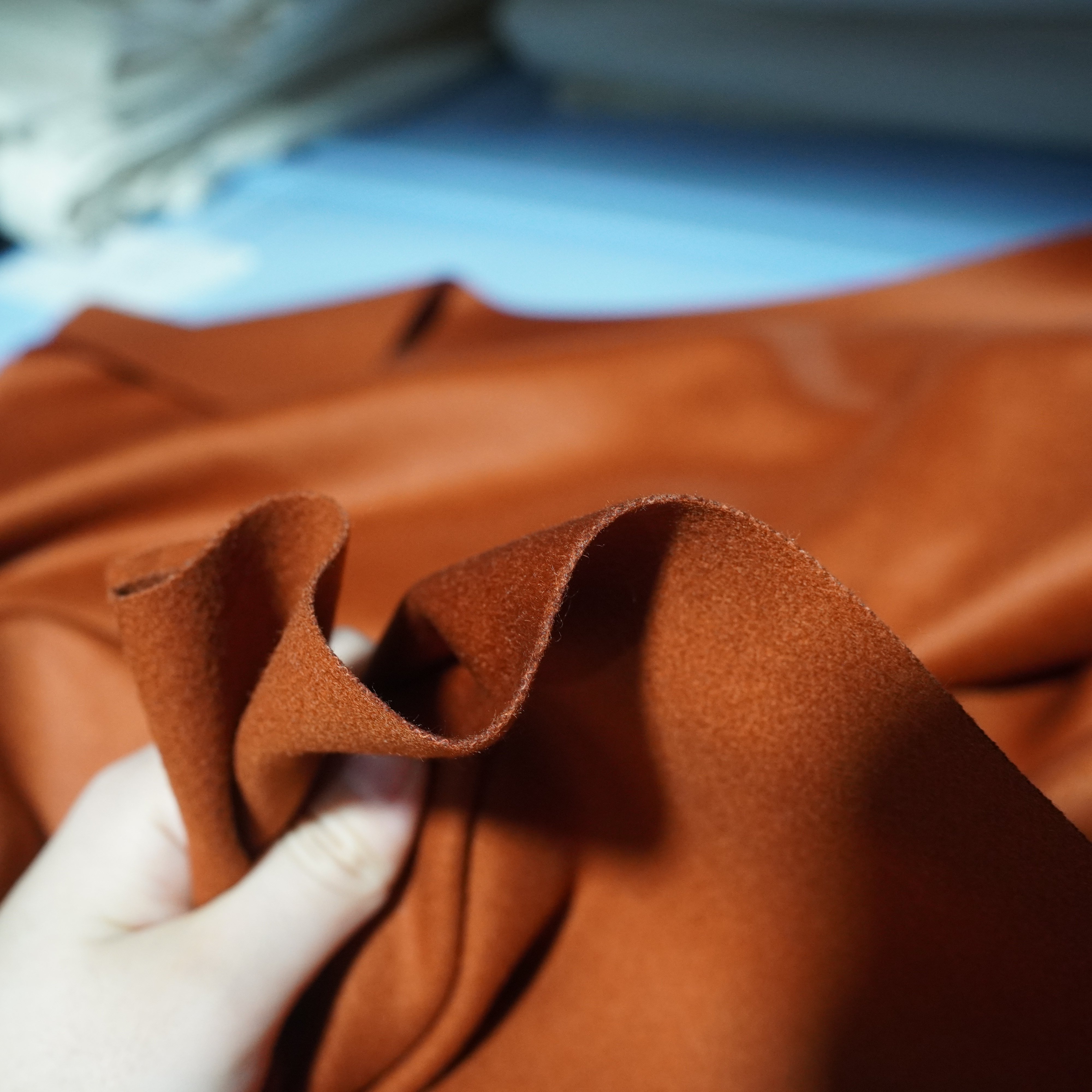 34号康家橙色单面精纺羊绒 奢侈代工 530g/3m 60%羊绒40%羊毛,纺织面料/辅料/配套,毛呢布料,淘宝优惠券,粉丝福利购,淘宝优惠卷