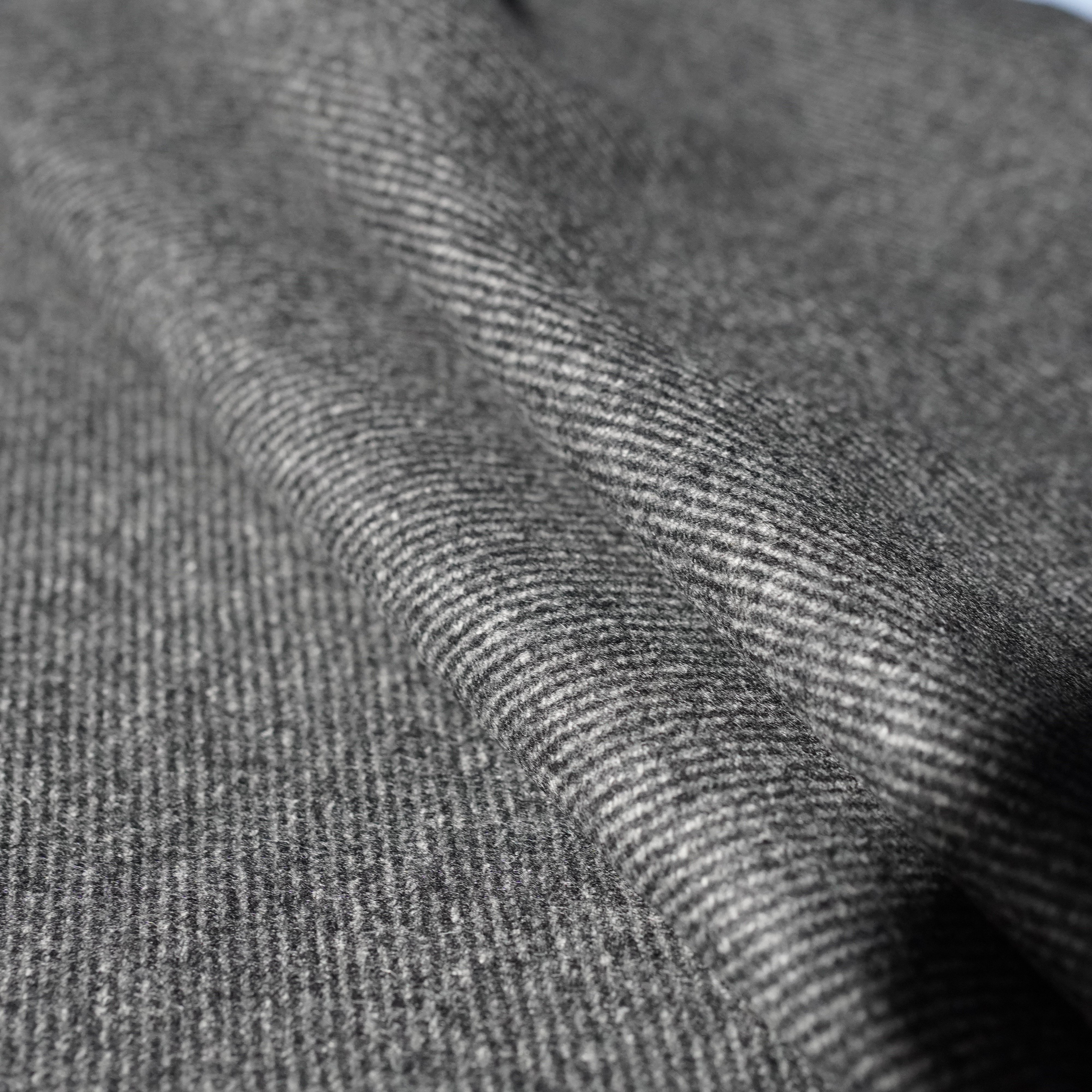 139康平纳灰色斜纹精纺羊绒