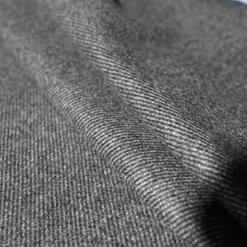 139康平纳灰色斜纹精纺羊绒