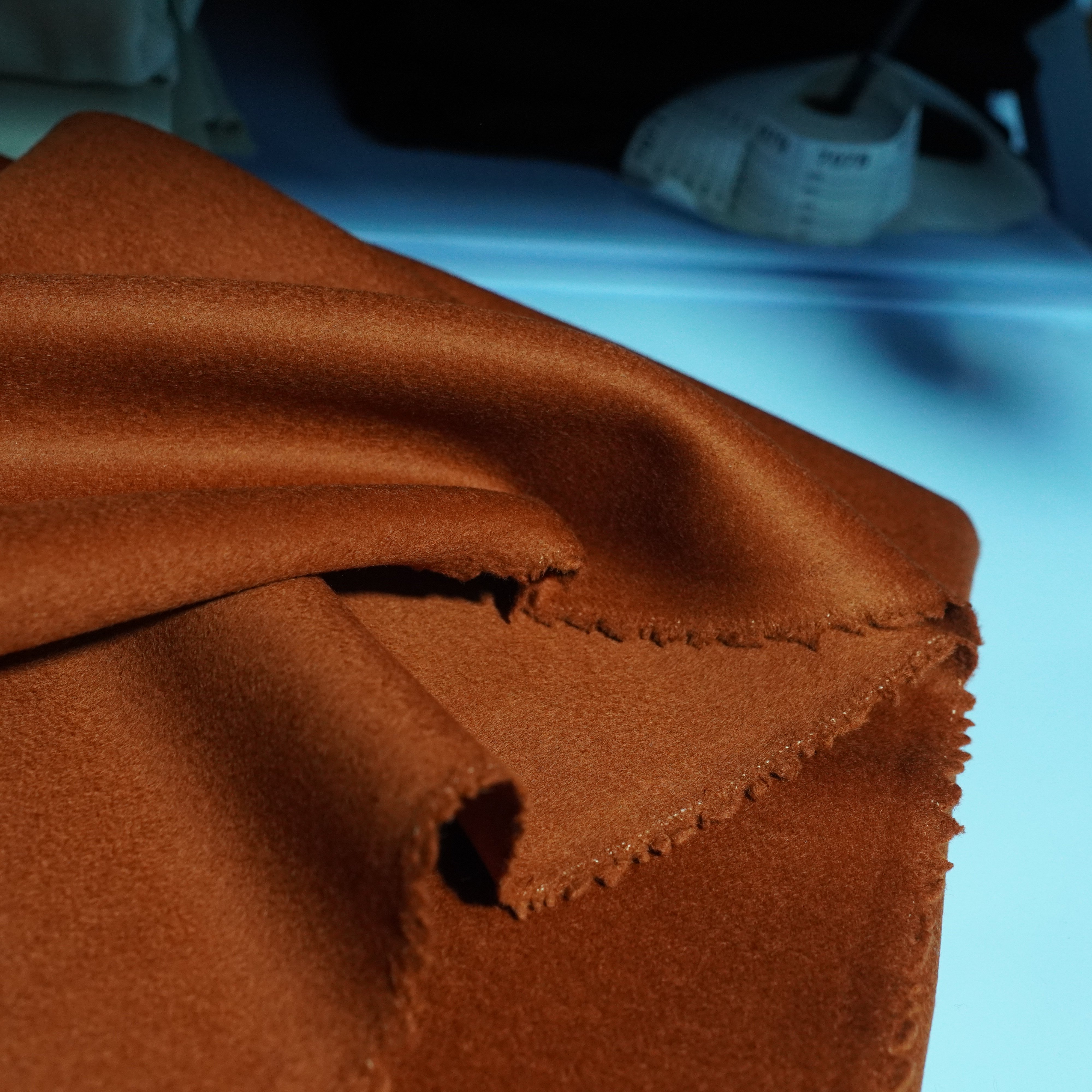 159号橙红色双面羊绒 860g/2.5m 10%羊绒90%羊毛 挺阔光泽度好,纺织面料/辅料/配套,毛呢布料,淘宝优惠券,粉丝福利购,淘宝优惠卷