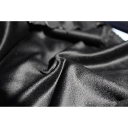 92号康家大牌奢定黑色单面羊绒 540g/3m 50%羊绒40羊毛10真丝