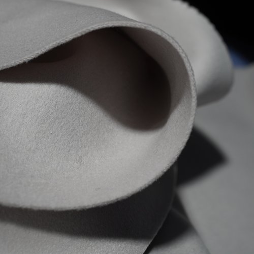 16号康家淡灰紫双面羊绒