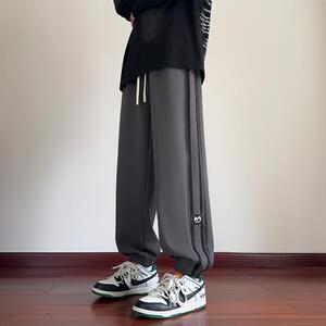 菠萝格 2026秋季新品休闲百搭显瘦显高卫裤潮男长裤 CK98106-特35图片