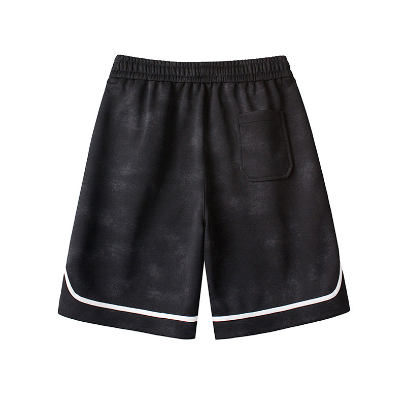 得物品质2025凉感透气休闲夏季宽松扎染短裤A107-DK2596-特P30,男装牛仔裤,电商A107