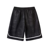 得物品质2025凉感透气休闲夏季宽松扎染短裤A107-DK2596-特P30，男装牛仔裤，电商A107