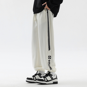 【菠萝格】A107-CK5235-特P38控78秋季裤子男潮流宽松休闲卫裤