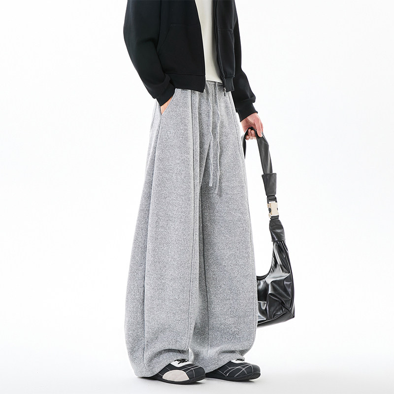 抖音大重磅460克慵懒风云朵弯刀裤CK26105-特P40加绒45，男装卫衣，电商A107