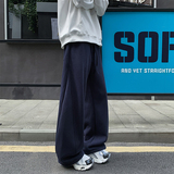 含棉量60%现货5万件华棉加绒卫裤美式长裤CK25777-特P24加绒30，男装休闲裤，电商A107