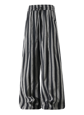 A107-CK261020-特P45 春季新款 老钱风百搭休闲裤子 3D立体白底