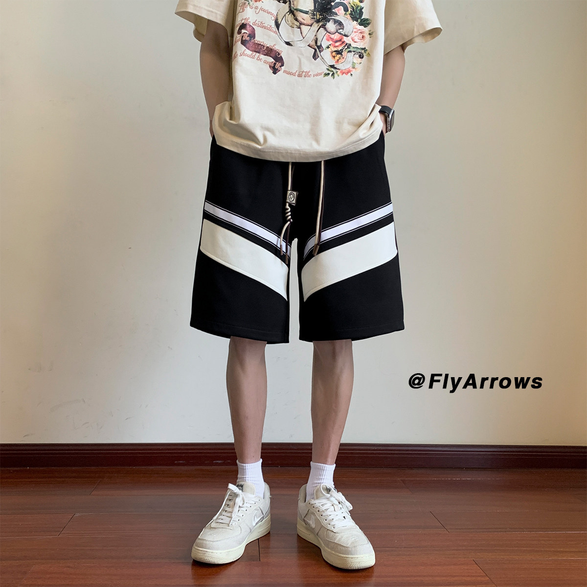 抖音数据款A107-K23831-特P31菠萝格:93%聚酯纤维7%氨纶短裤,男装牛仔裤,电商A107