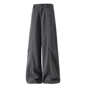 2026春季 韩式百搭休闲阔腿卫裤日系纯色长裤 CK261011-特P48，男装休闲裤，电商A107