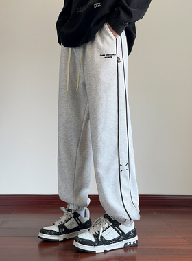 华棉 抖音爆款2024主推秋冬季显瘦显高束脚九分长裤 HM8002-特P45