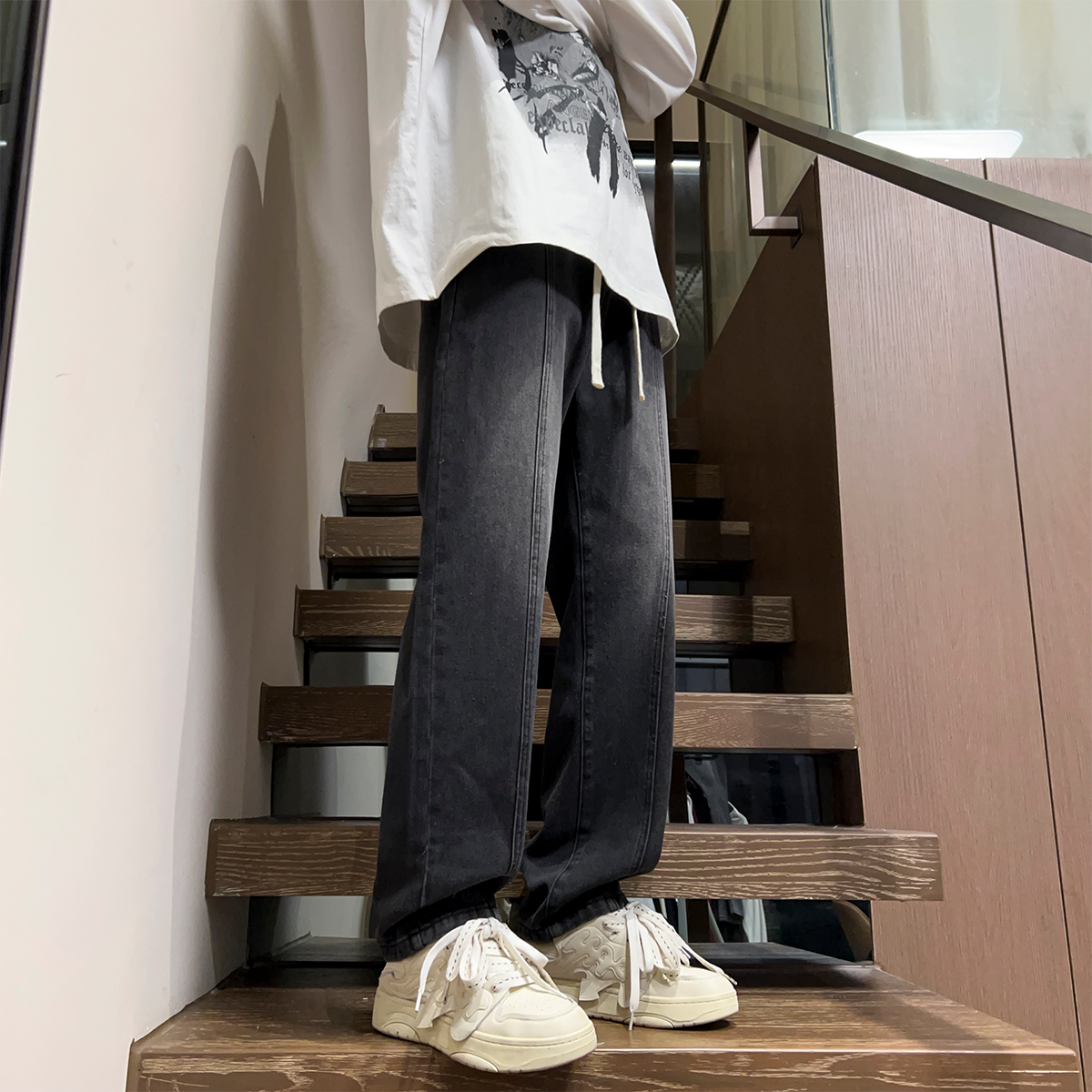 A107-NZ001-特P39牛仔裤67.5%棉21%聚酯纤维11.5%再生纤维素纤维,男装牛仔裤,电商A107