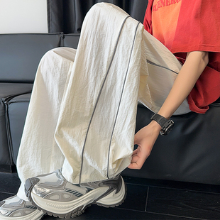 休闲长裤 高级感ins美式 修身 特P30 CK2558 春季 抖音品质 新款