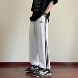 夏季ins清凉（冰丝质感）薄款透气休闲百搭长裤A107-CK9099-特P38，男装休闲裤，电商A107
