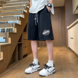短裤A107-DK23855-特P30菠萝格成分:93.1%聚酯纤维6.9%氨纶，男装牛仔裤，电商A107