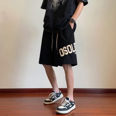 【深度库存】抖音爆款 大发泡夏季短裤 A107-K23828-特P22 红地板