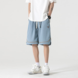直播品质A107-K23803-特P30短裤冰丝成分：聚酯纤维，男装牛仔裤，电商A107