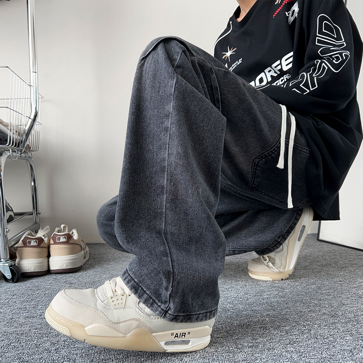 A107-NZ002-特P36牛仔裤67.5%棉21%聚酯纤维11.5%再生纤维素纤维,男装牛仔裤,电商A107