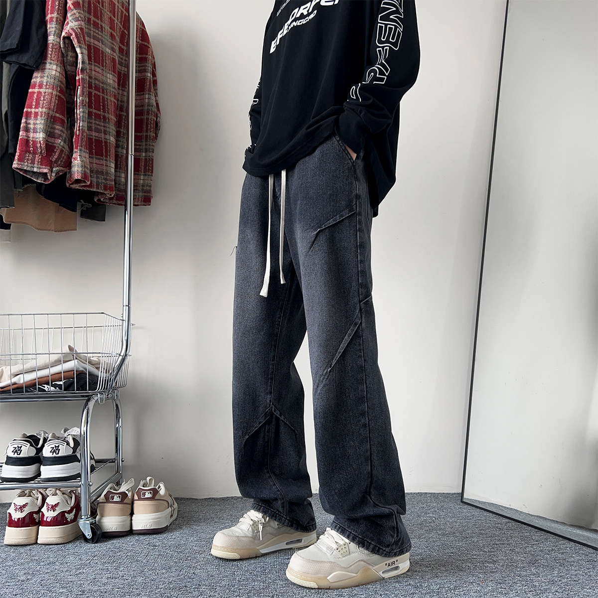 A107-NZ002-特P36牛仔裤67.5%棉21%聚酯纤维11.5%再生纤维素纤维,男装牛仔裤,电商A107