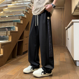 得物品质2025夏季潮流百搭冰丝透气长裤A107-CK2590-特P38，男装休闲裤，电商A107