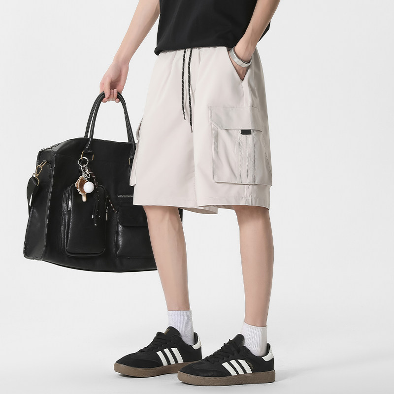 得物品质冰感透气休闲男夏季宽松百搭短裤A107-DK2512-特P30,男装牛仔裤,电商A107