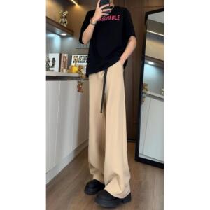 得物品质 2025美式高级感ins修身休闲西裤A107-CK2556-特P30图片