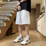 2024新品冰丝透气舒适短裤男士百搭潮牌五分裤A107-DK6026-特P35，男装牛仔裤，电商A107