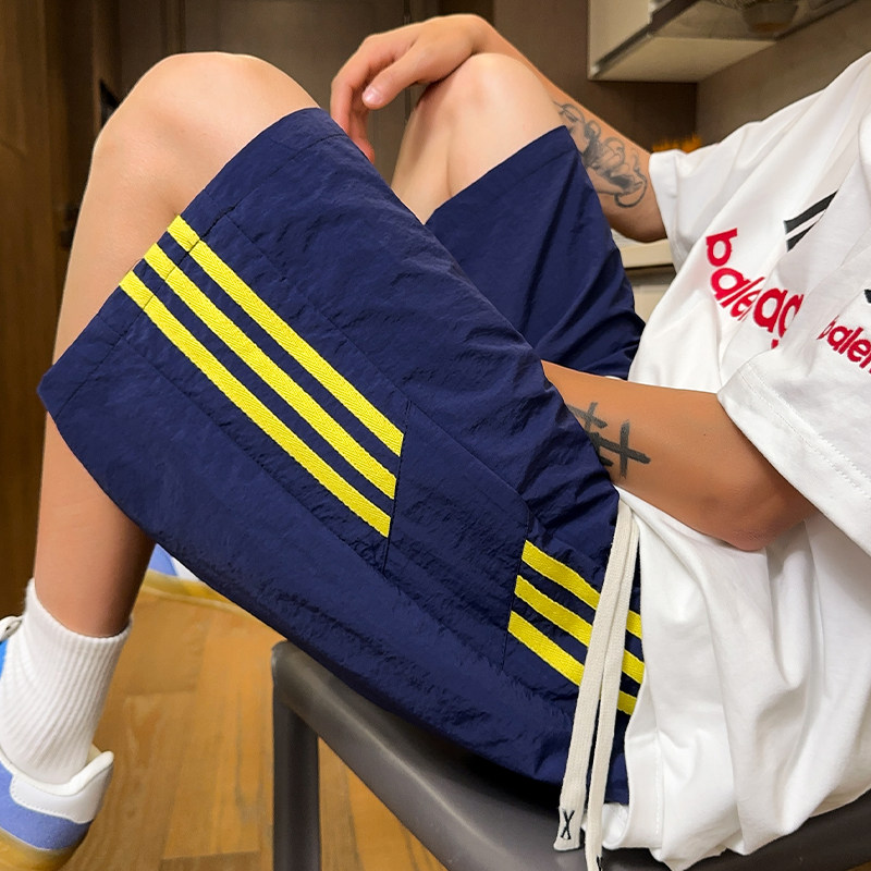 得物品质 冰感透气休闲男夏季宽松百搭短裤 A107-DK2565-特P25,男装,短裤,淘宝优惠券,粉丝福利购,淘宝优惠卷