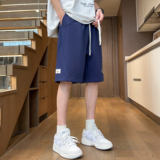 抖音品质A107-DK9070-特P30菠萝格:93.1%聚酯纤维6.9%氨纶短裤，男装牛仔裤，电商A107