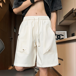 夏季2024抖音品质新款休闲大码百搭工装短裤男 A107-DK6029-特P31图片
