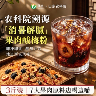 正宗果肉酸梅汤粉原材料包冲饮饮料商用浓缩汁西安官方旗舰店正品