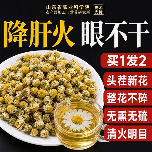 【农科院认证】当季洋甘菊无碎渣