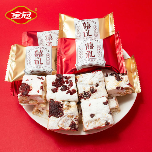 金冠囍礼蔓越莓雪花酥700g
