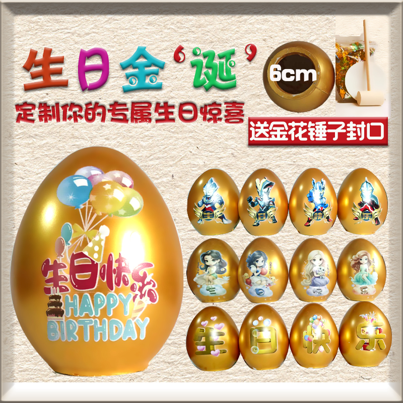 DIY盲盒儿童成人生日礼物周岁仪式感创意场景网红卡通男女孩摆件