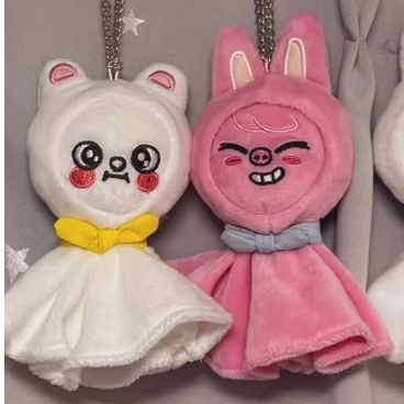 straykids 快闪晴天娃娃 李龙馥 PUPP,MY个性小裙子钥匙扣小玩偶