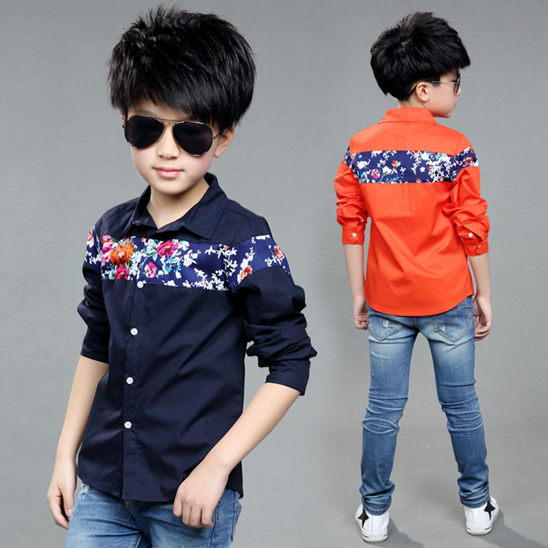 Chemise garcon à manche longue - Ref 2073308 Image 1