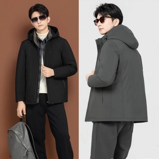 羽绒服九成品Y5701男衣皮壳翻新定制加工 活面脱卸款 2025新款 男装