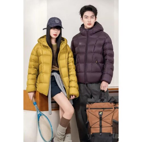2025新款男女装休闲款羽绒服九成品半成品衣壳翻新定制加工FM5132