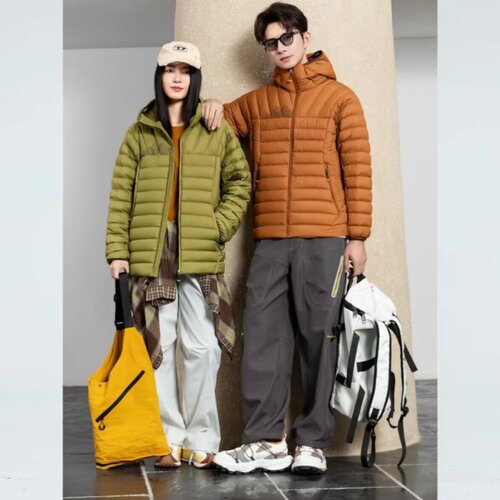2025新款男女装休闲款羽绒服九成品半成品衣壳翻新定制加工YM7705