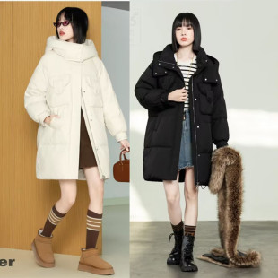 特价新款女修身面包服羽绒服九成品8825女半成品衣皮翻新定制加工