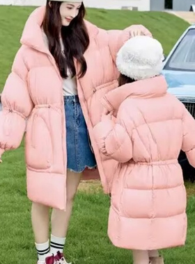 特价款女装亲子装女童款羽绒服半九成品T855翻新冲绒加工加厚定制