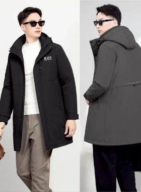 2025新款男装活面脱卸款羽绒服九成品L7079叶衣皮壳翻新定制加工